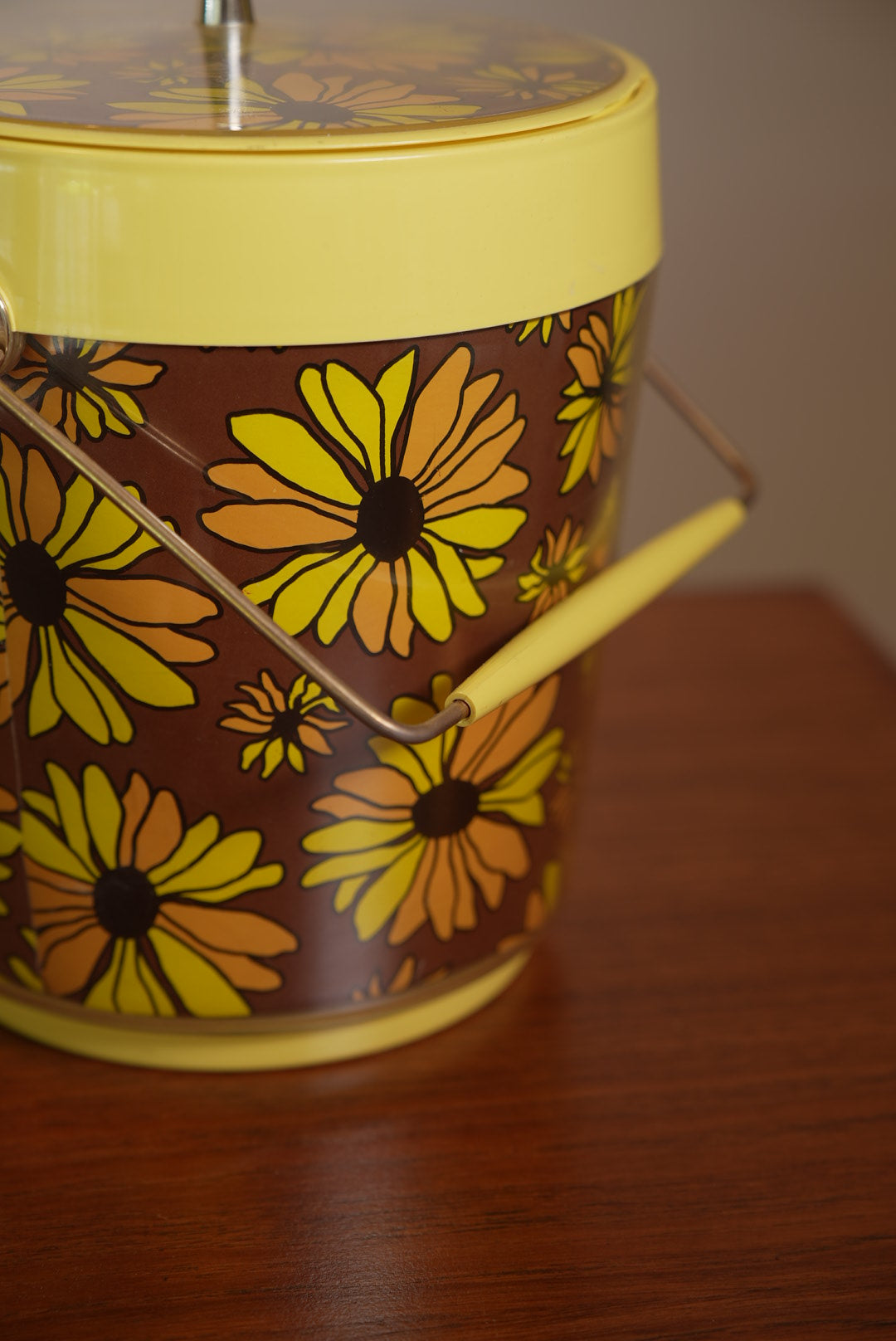 70s Floral Ice Bucket