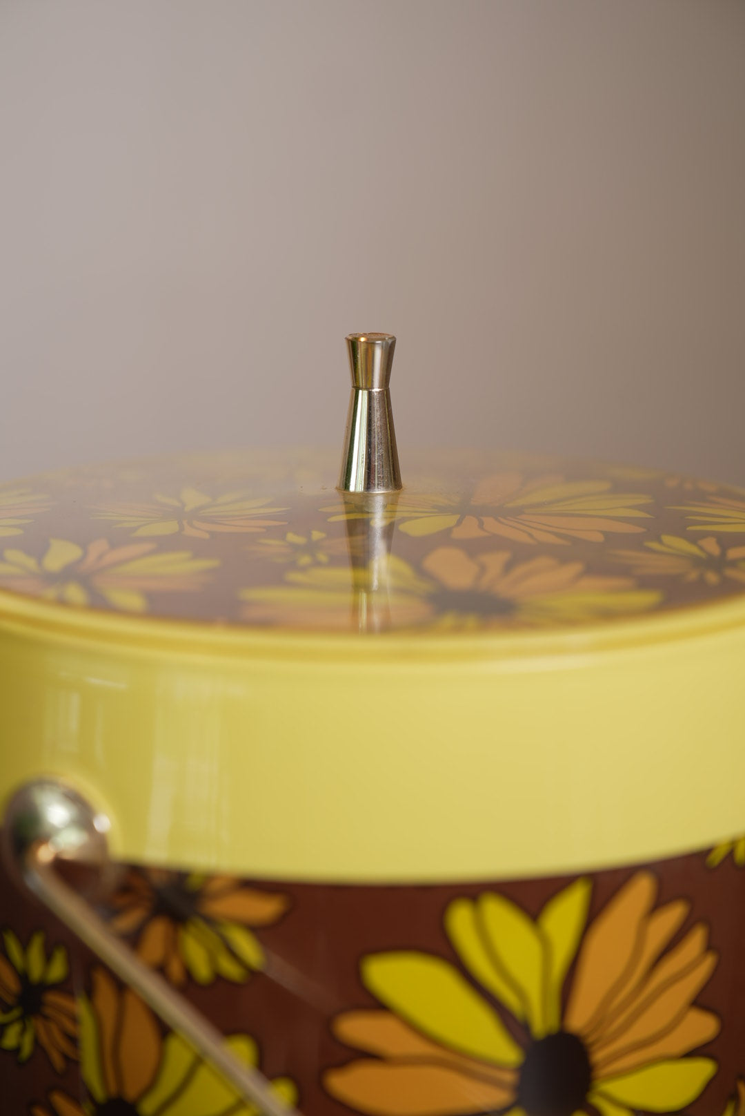 70s Floral Ice Bucket