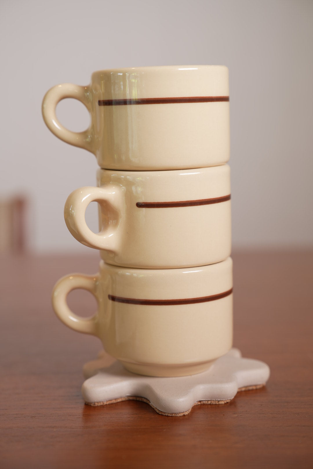 Vintage coffee cups (set of 3)