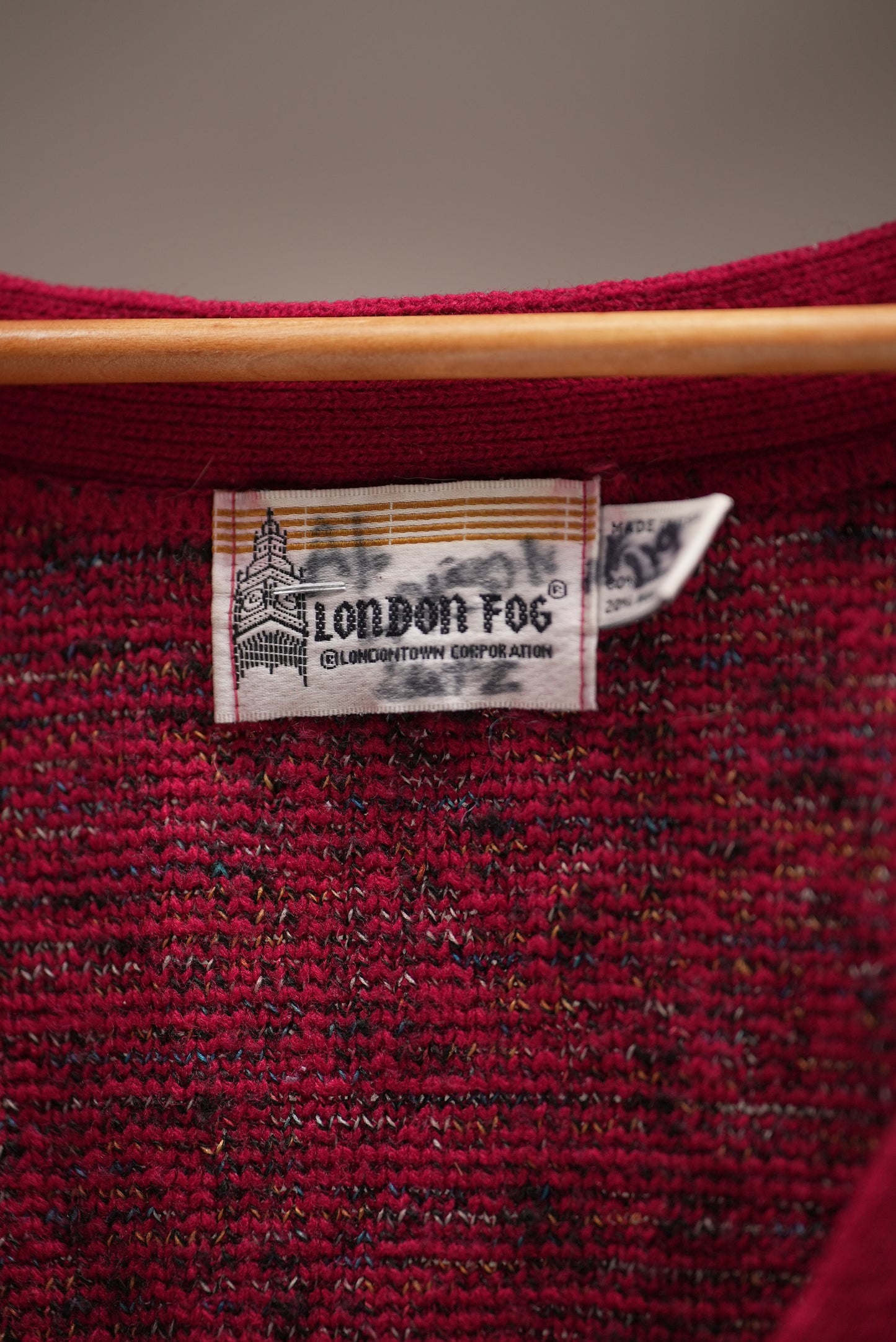 Vintage London Fog Cardigan