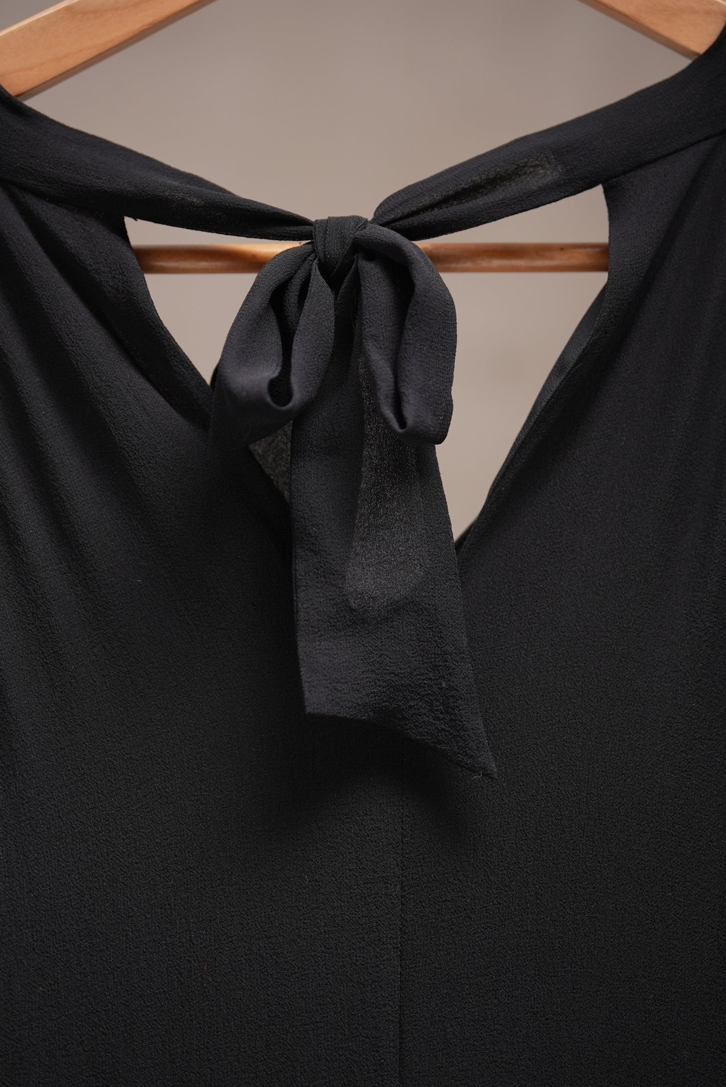 Silk Black Dress