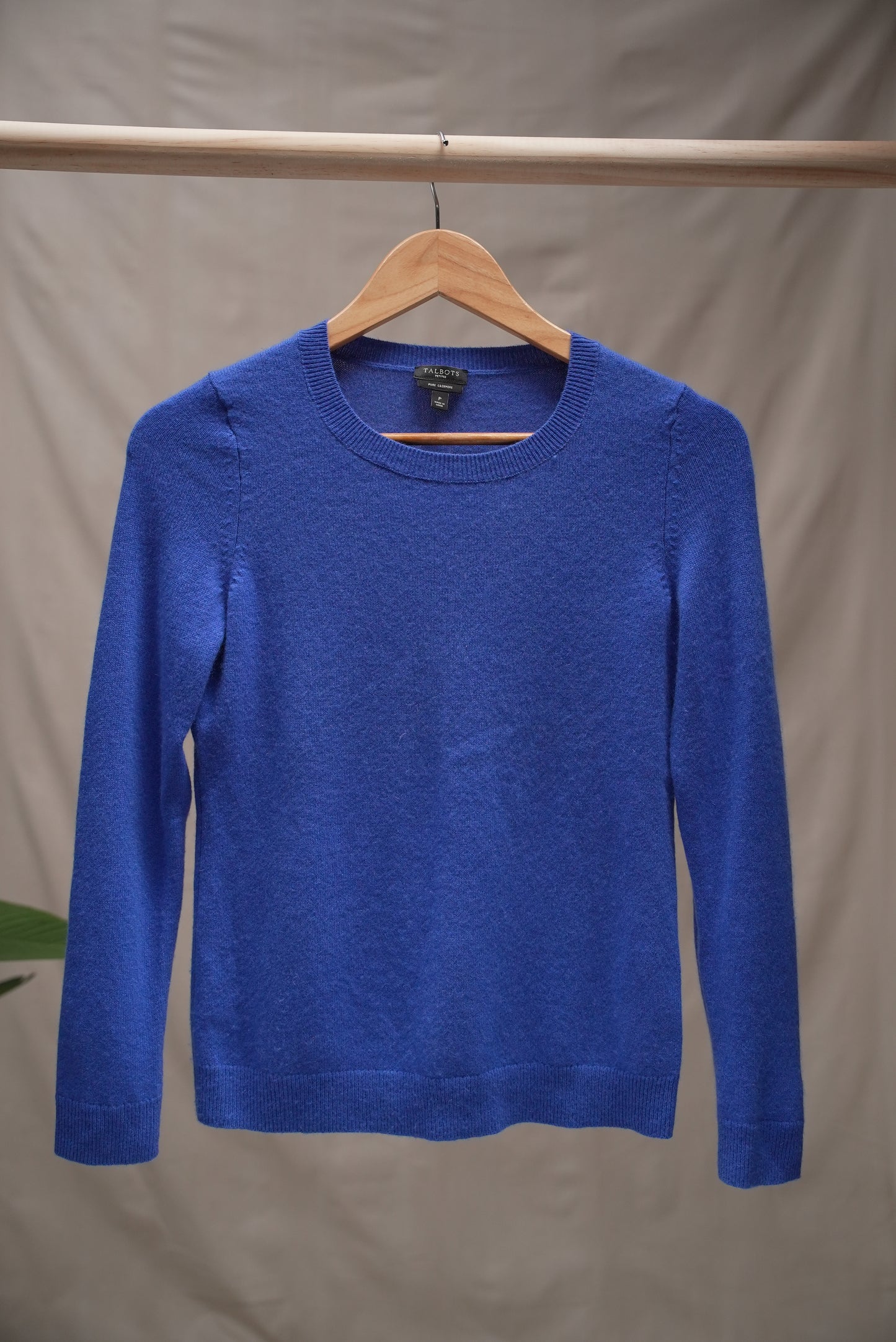 Blue Cashmere Sweater