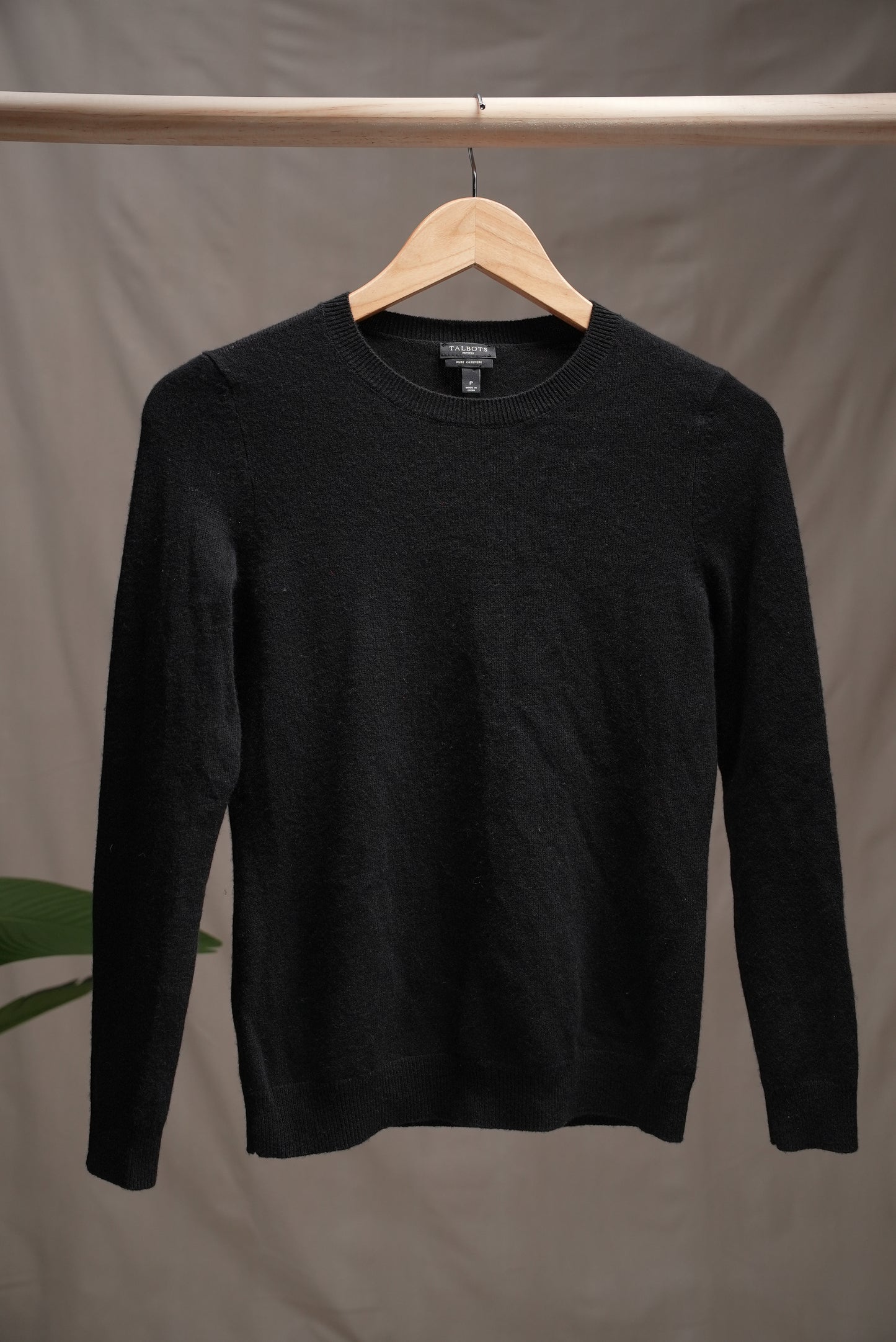 Black Cashmere Sweater
