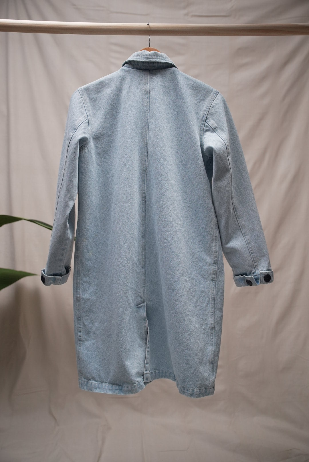 Oversized Denim Coat
