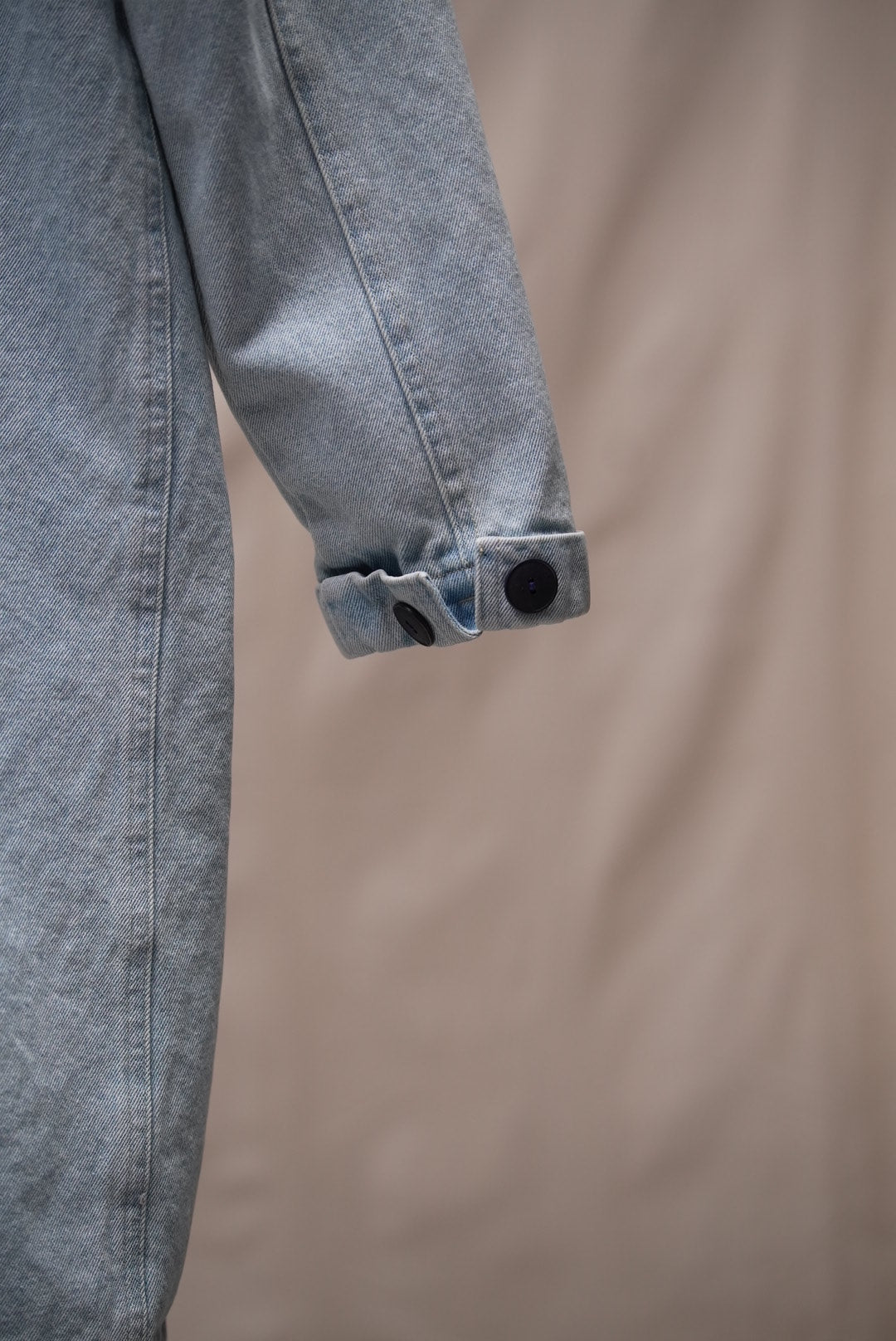 Oversized Denim Coat