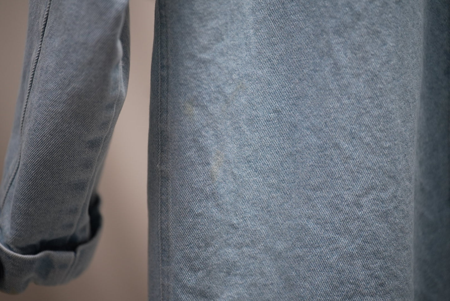 Oversized Denim Coat