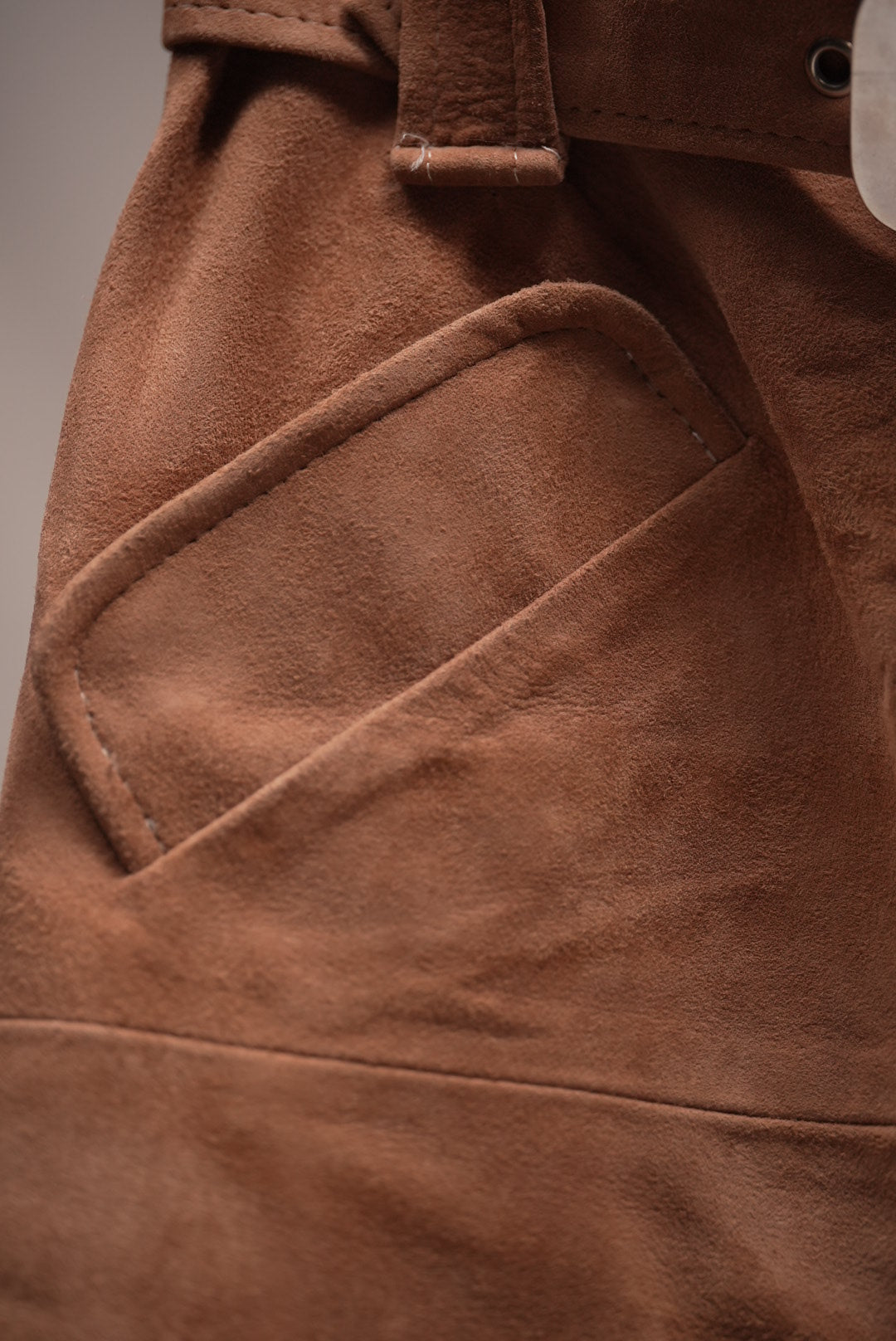 Saks Fifth Ave Suede Skirt Set