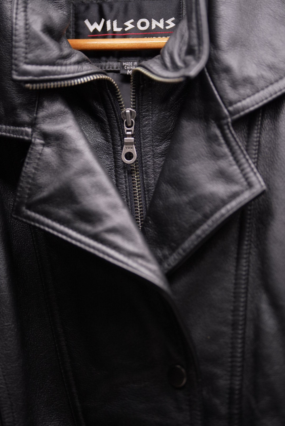 Leather Bomber Jacket