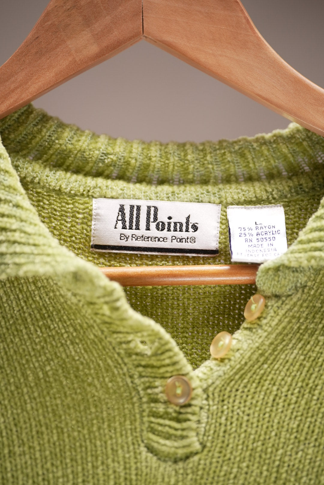 Green Sweater Shirt
