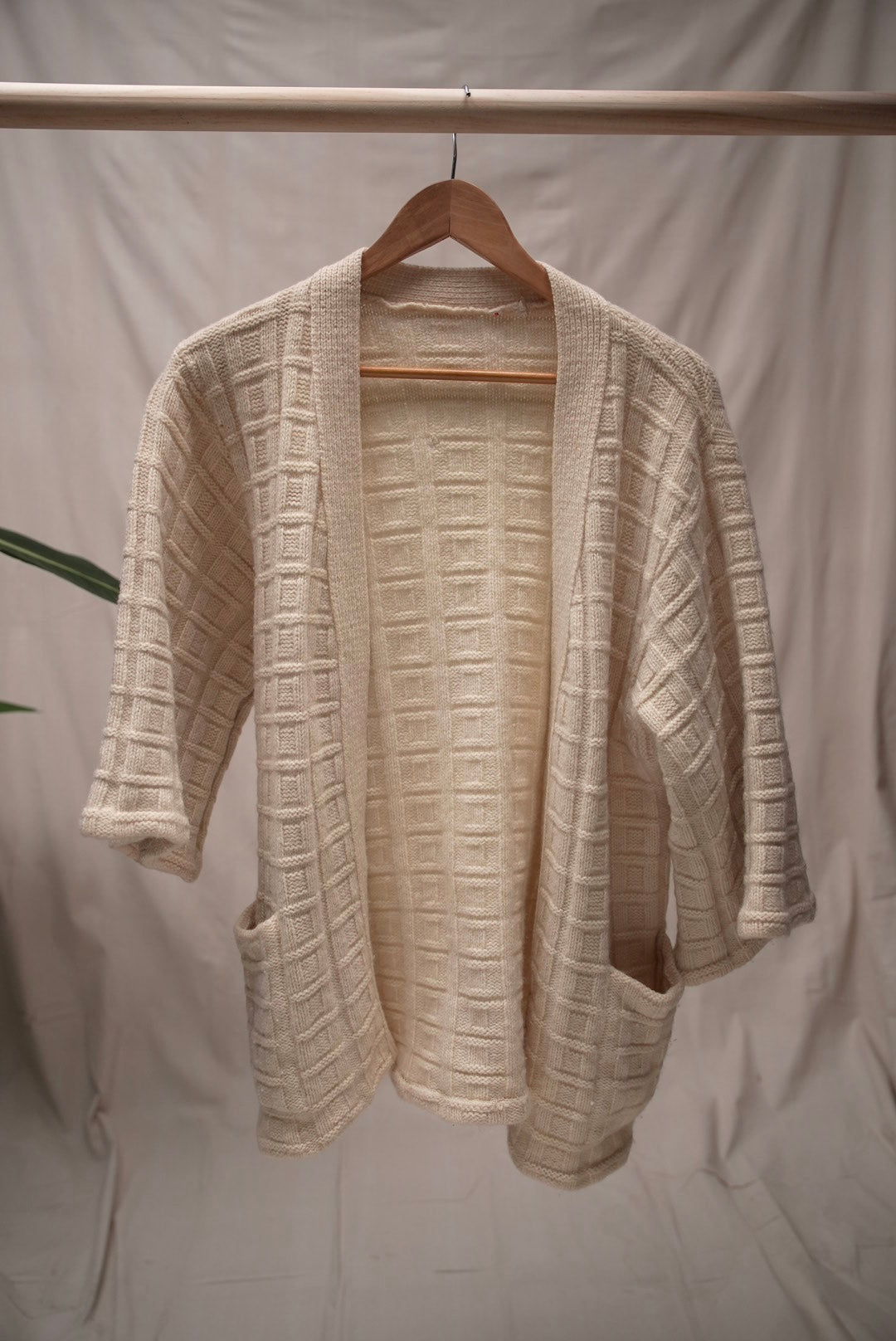 White Cardigan