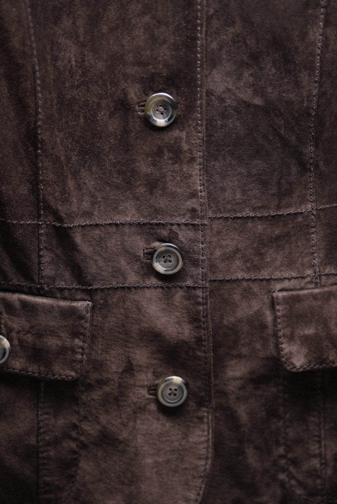 Suede & Fur Collar Jacket