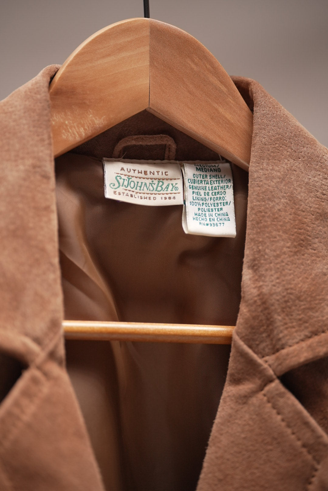 Brown Suede Jacket