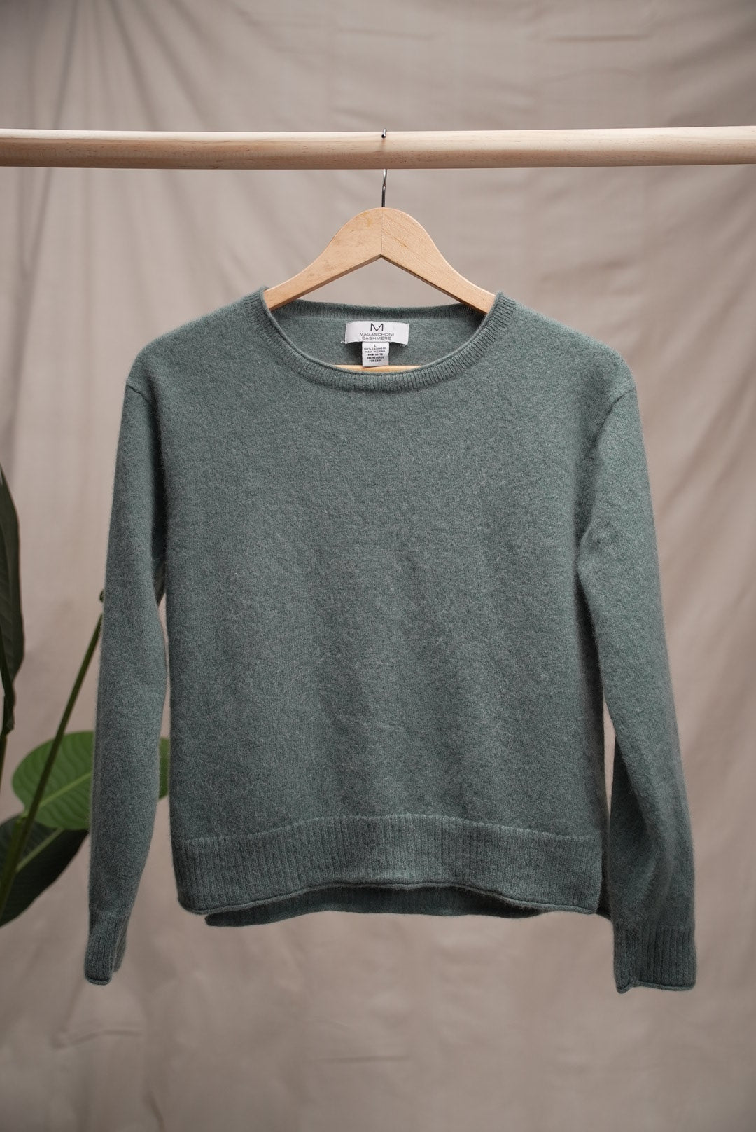 Green Cashmere Sweater