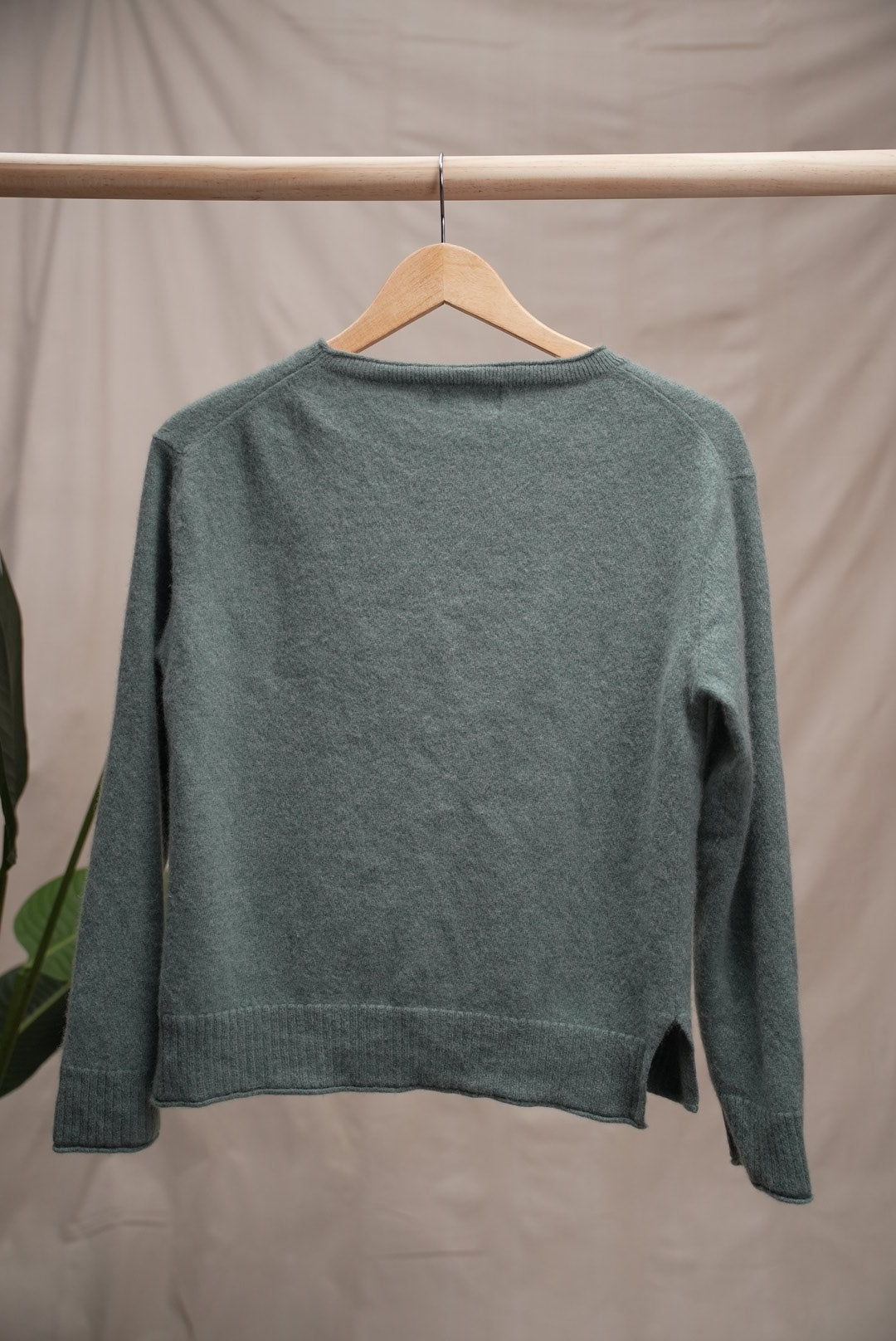 Green Cashmere Sweater