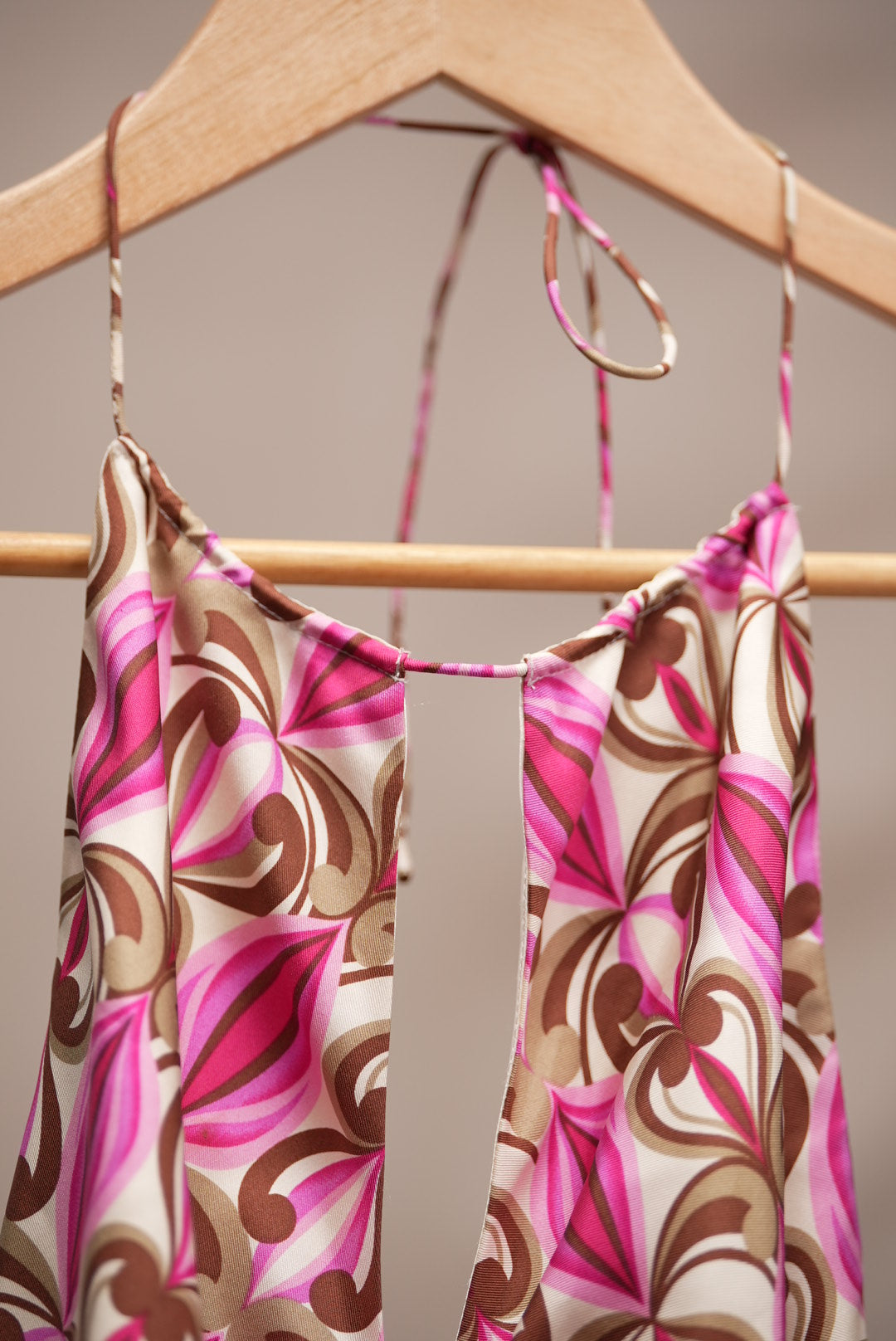 y2K Silk Halter Top