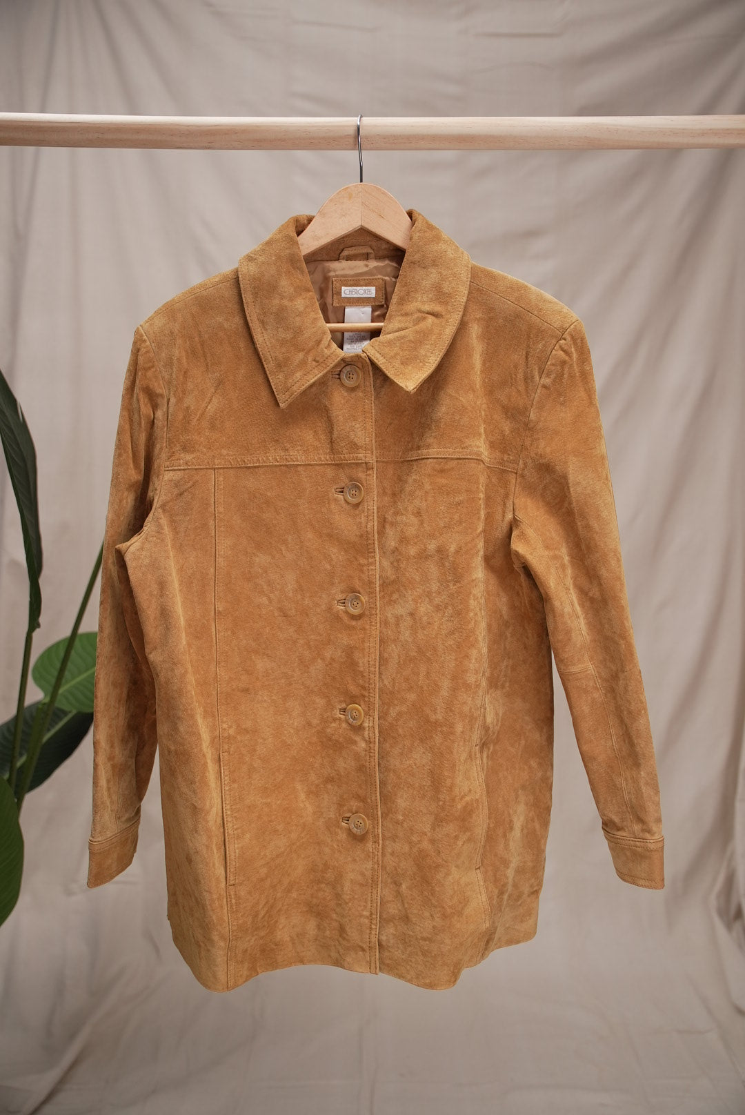 Tan suede Jacket