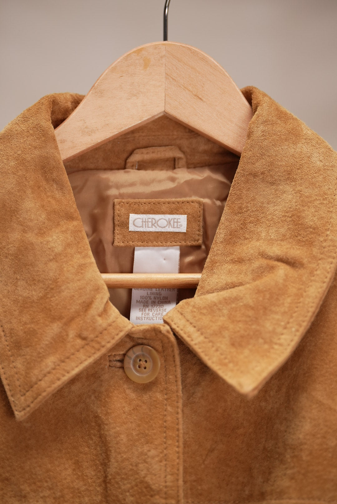 Tan suede Jacket