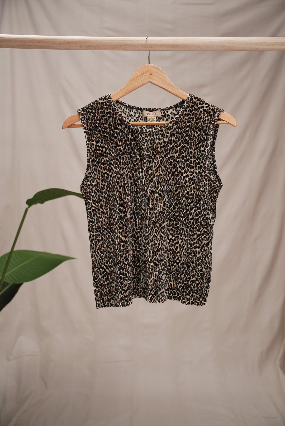 Cheetah Print Blouse