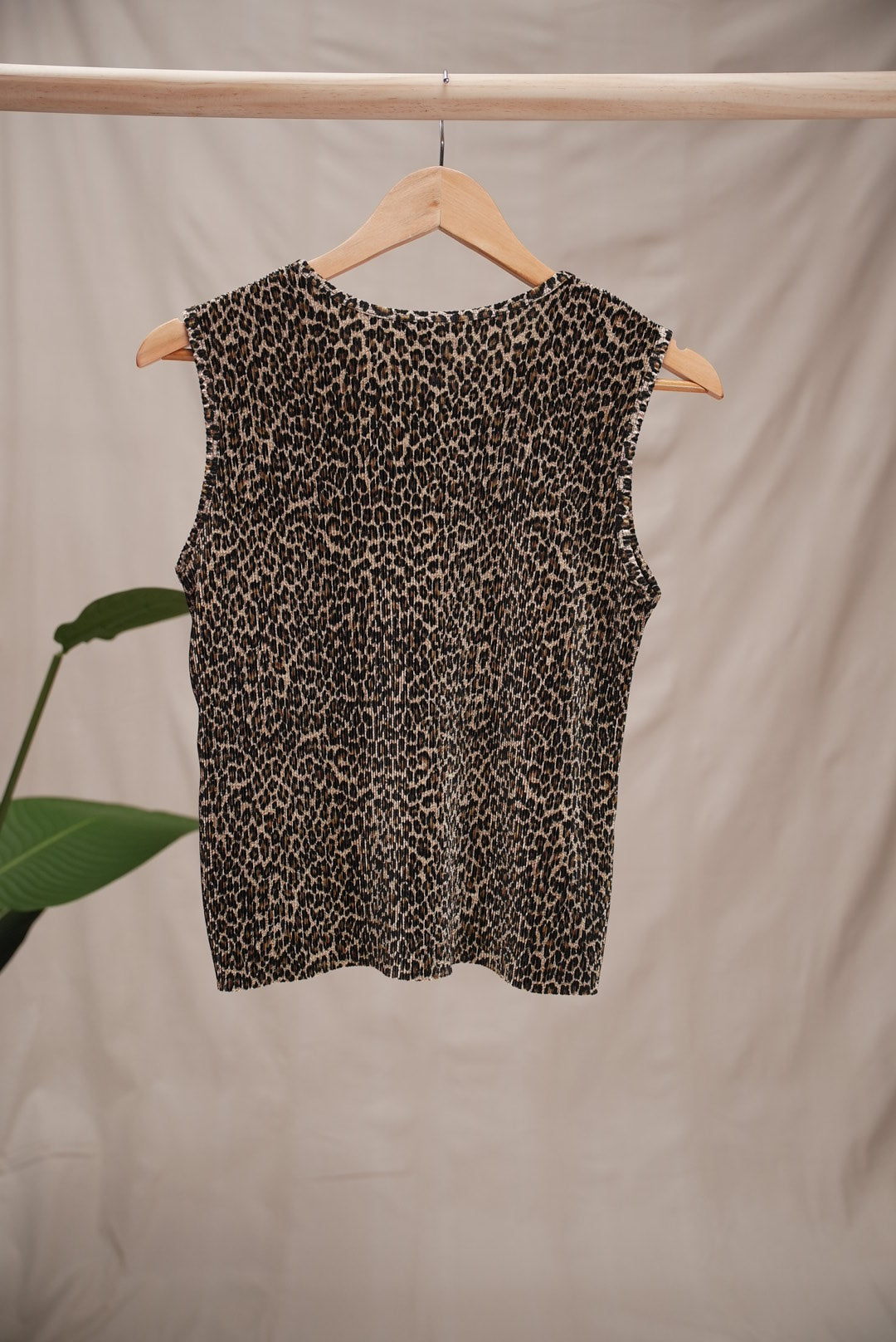 Cheetah Print Blouse