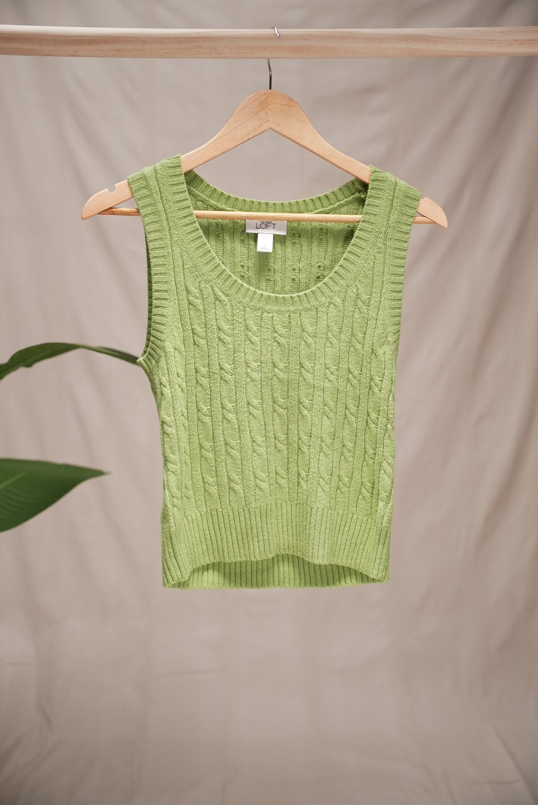 Green Sweater Vest