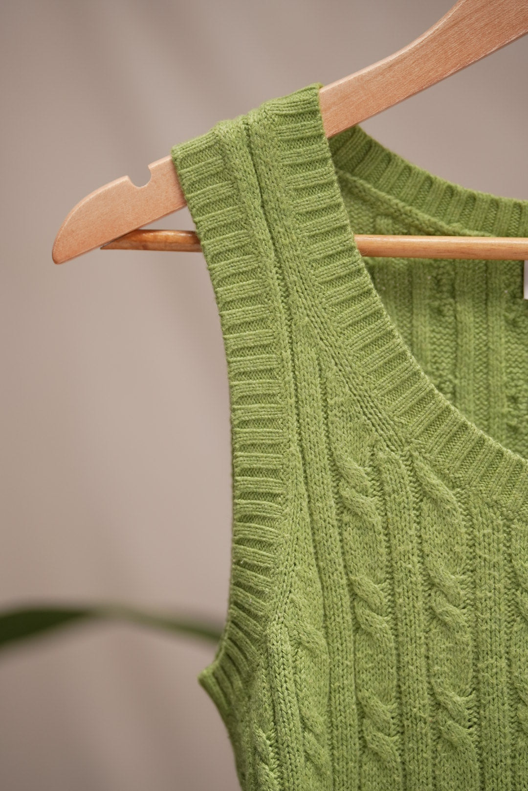 Green Sweater Vest