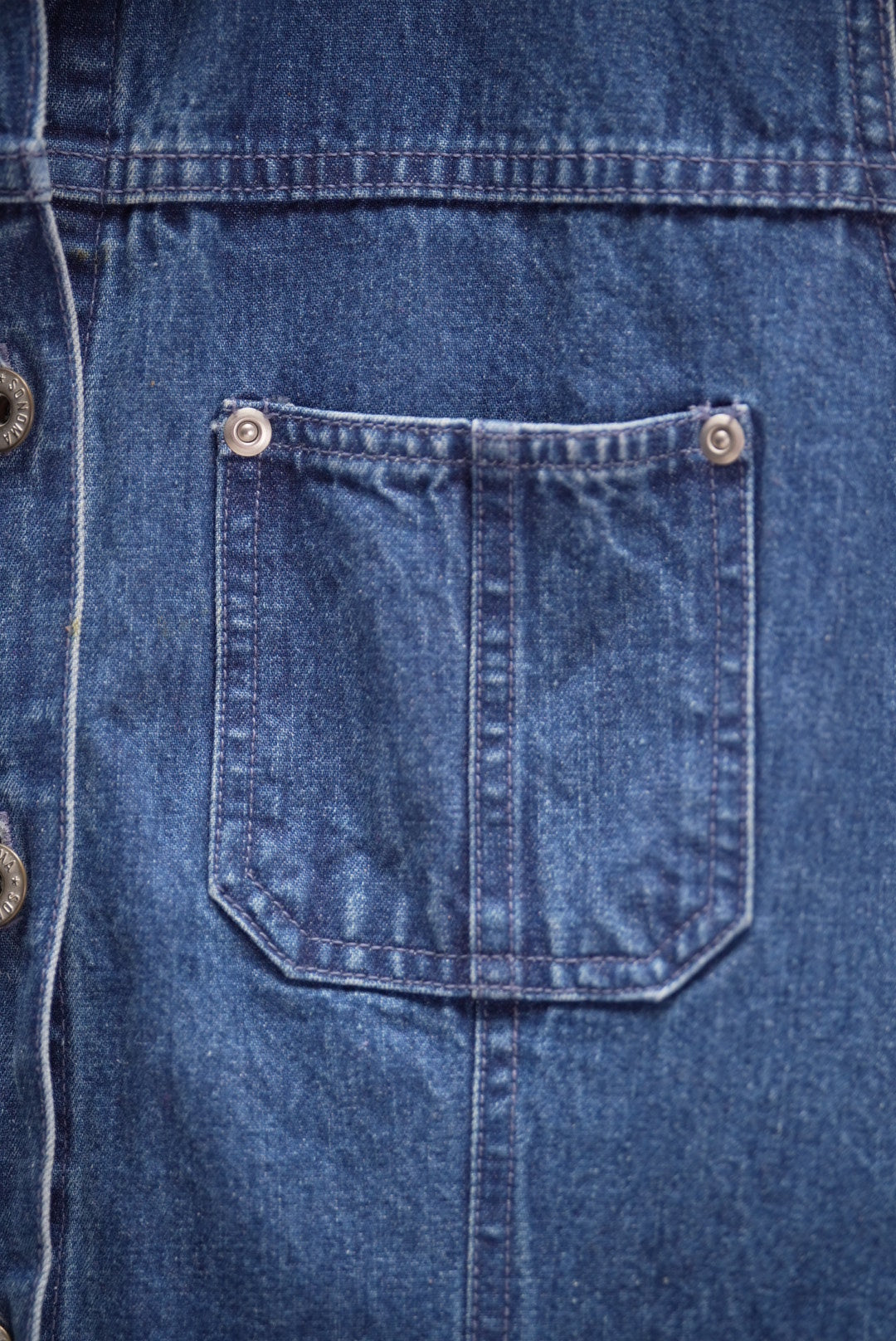 Denim Button Up Dress