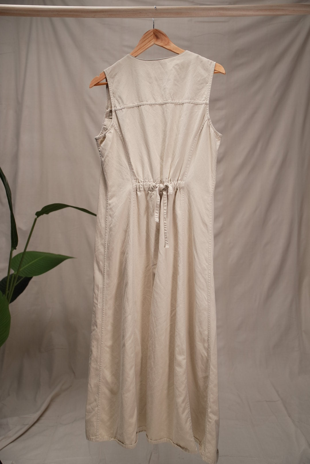 Valerie Stevens Khaki Maxi Dress