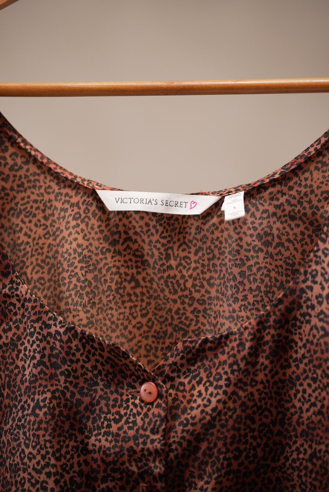 Vintage Victoria's Secret Cheetah print Top