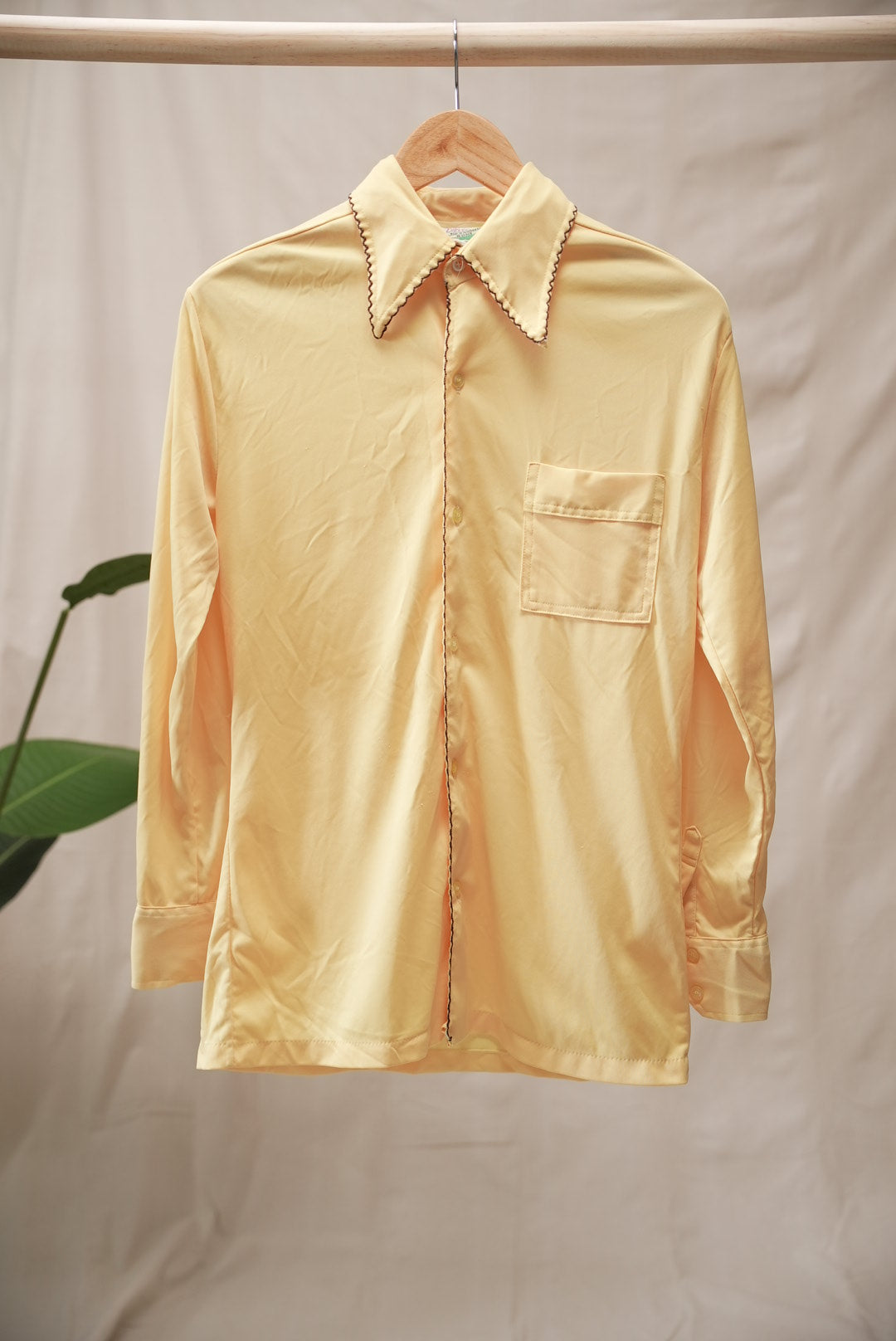 Yellow Western Button up