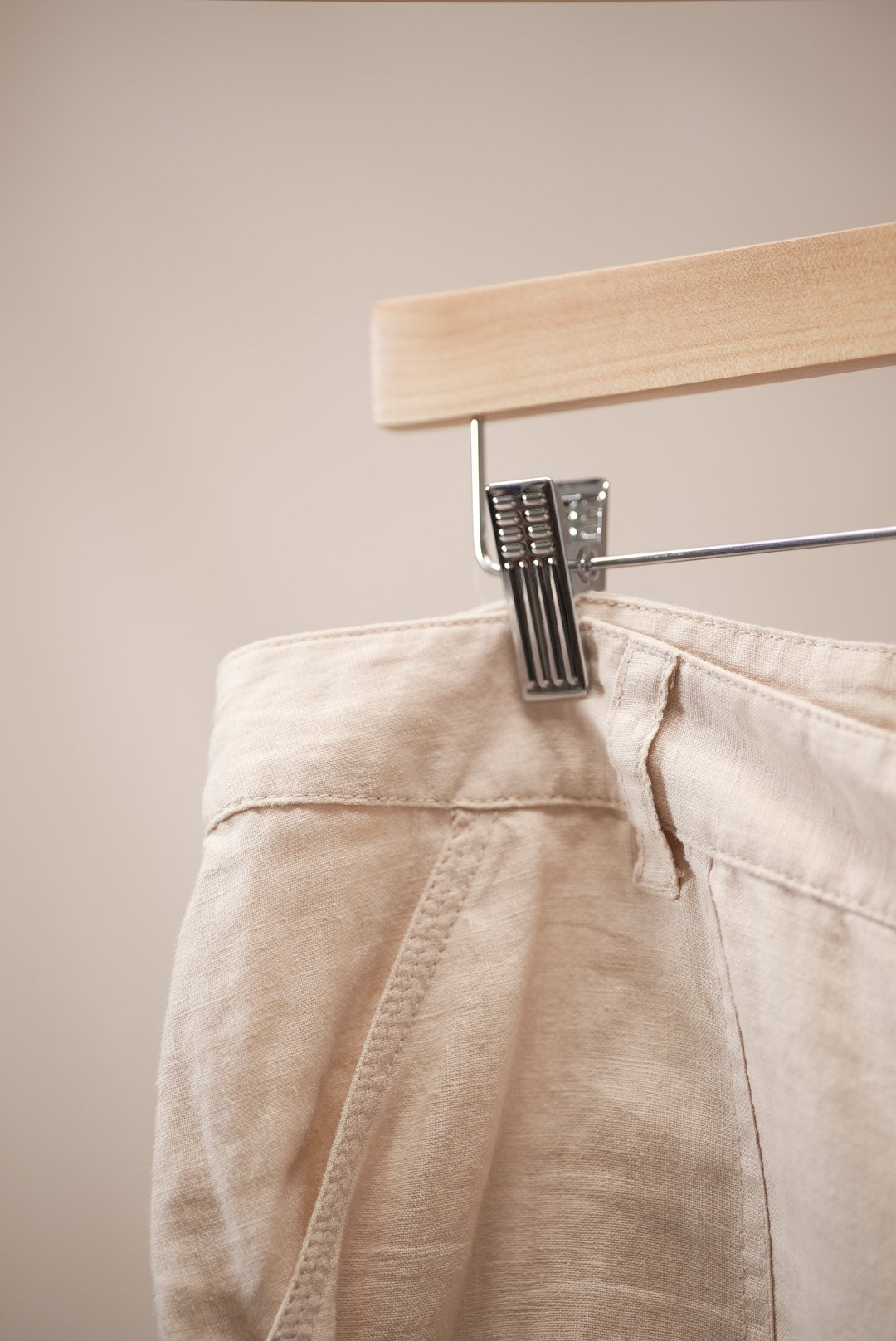 Linen Low Rise Pants