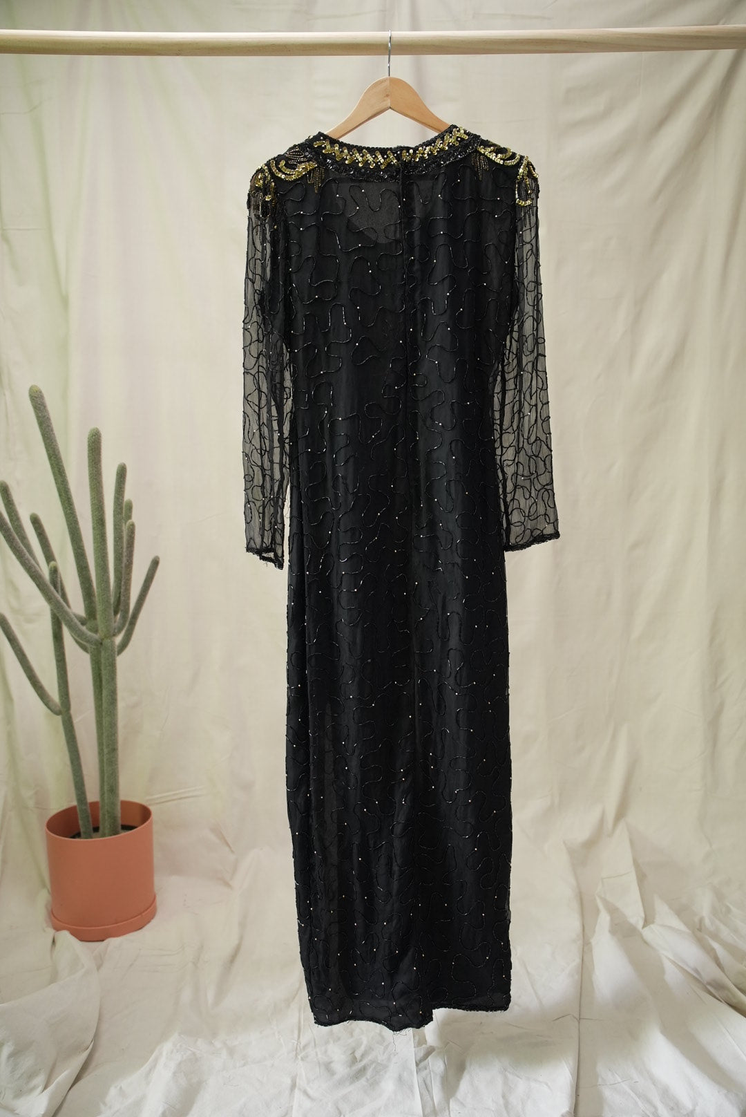 Silk Embellished Dress