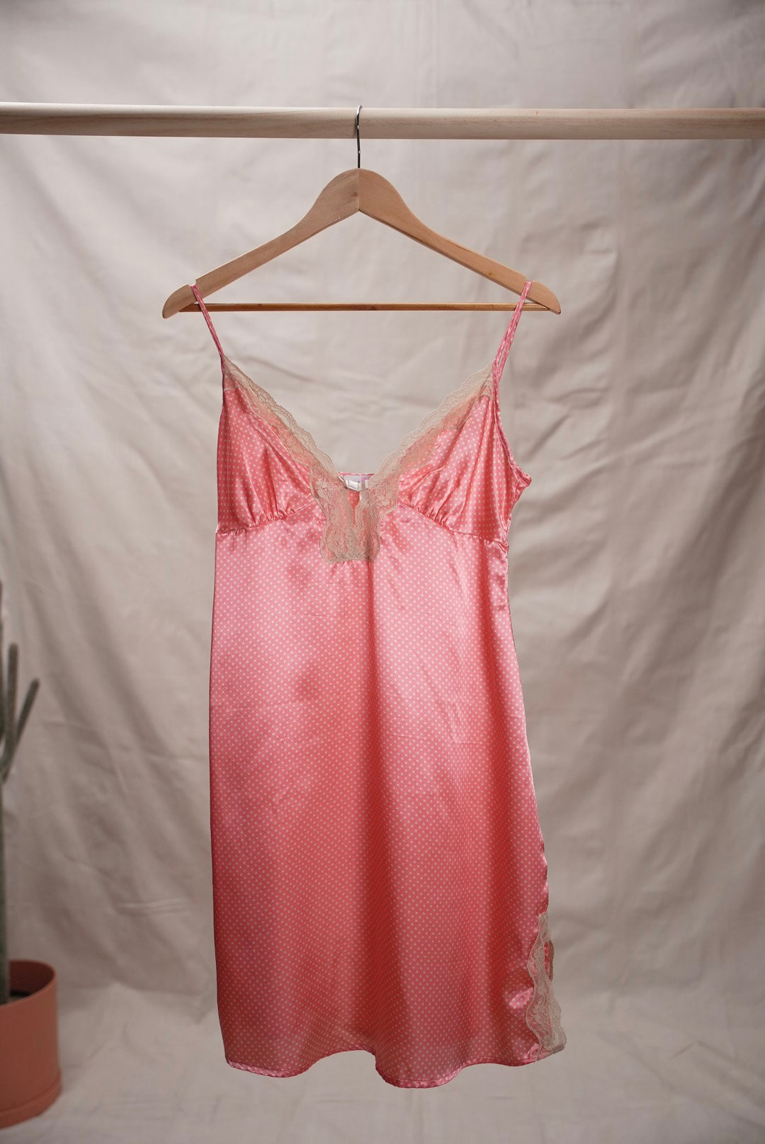 Polka Dot Slip Dress