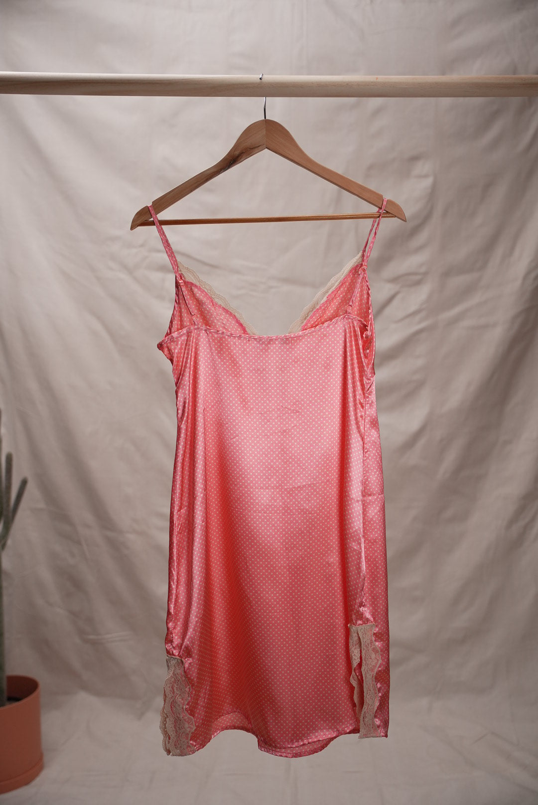 Polka Dot Slip Dress
