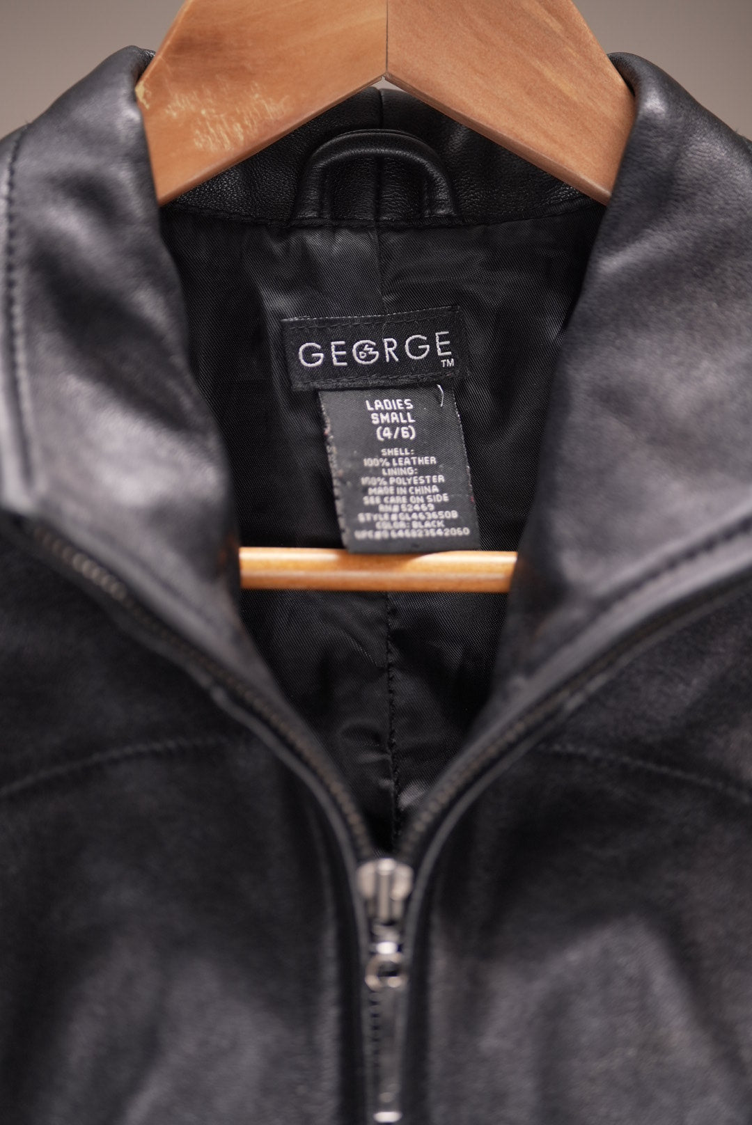 George Black Leather Jacket