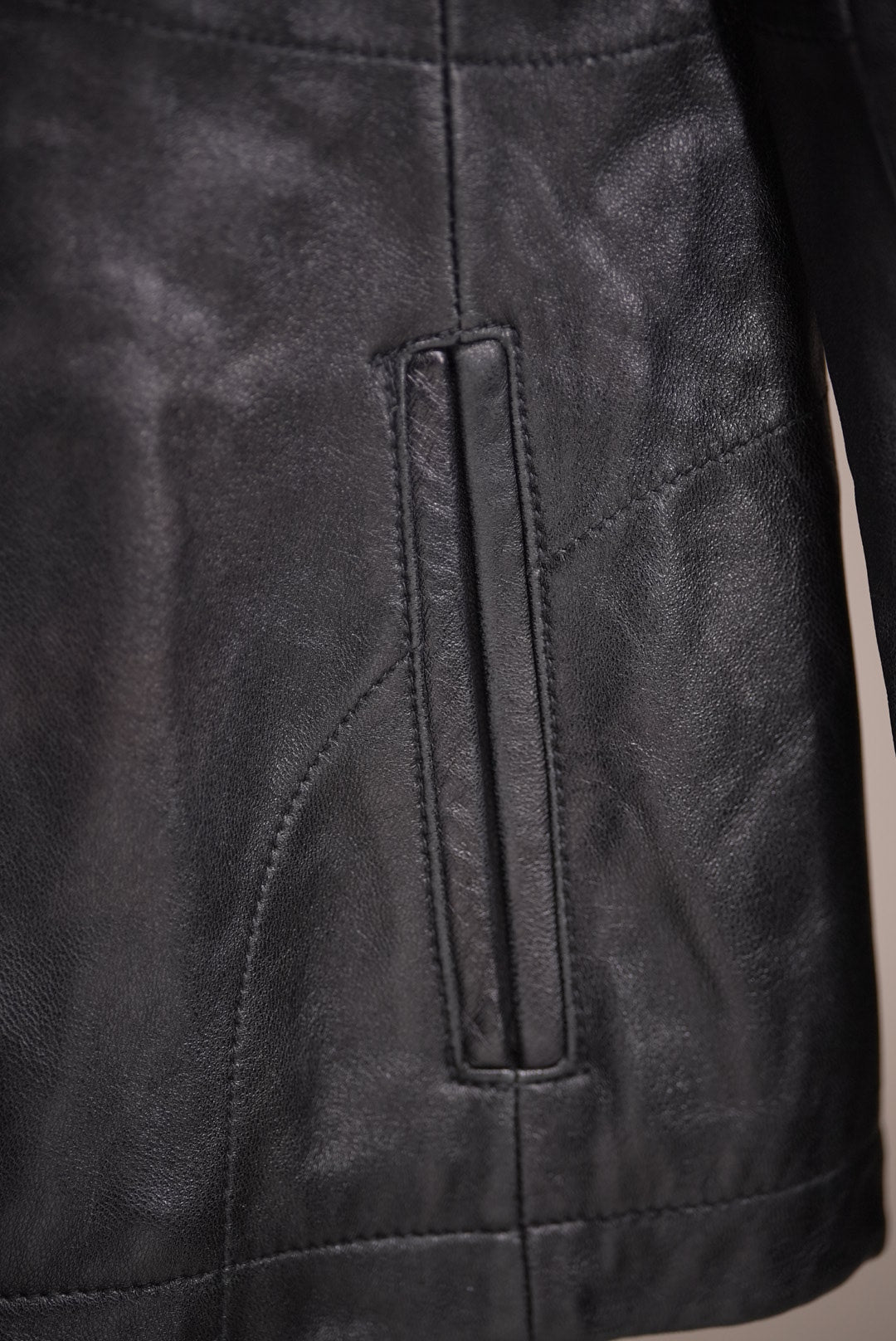 George Black Leather Jacket