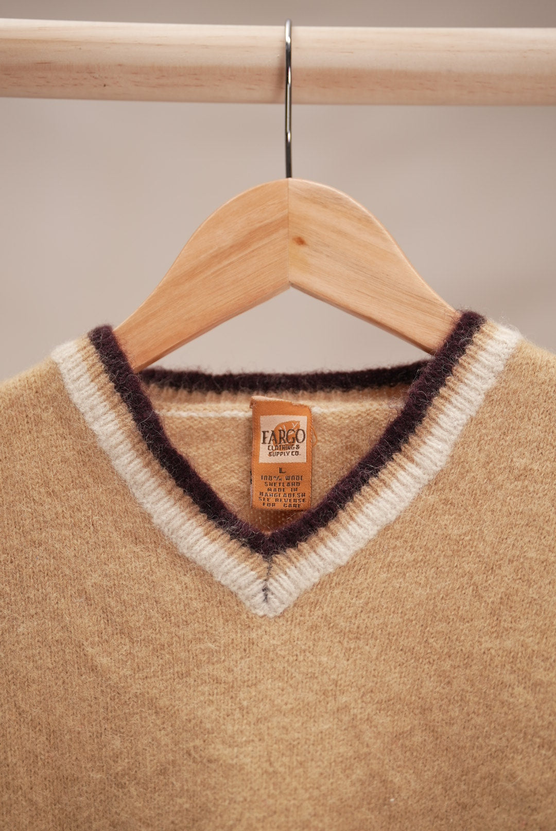 Shetland Wool Sweater Vest